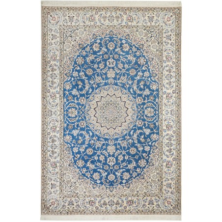 Tappeto Nain 9La Persia bianco blu 207x309