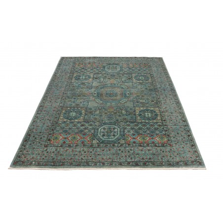 Tappeto Mamlouk Pakistan bianco beige 148x199
