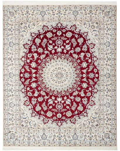 Tappeto Nain 9La Persia bianco grigio 208x262