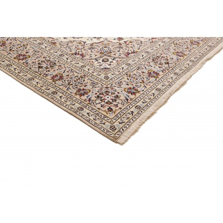 Tappeto Kashan Persia bianco grigio 246x354