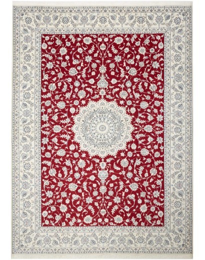 Tappeto Nain 9La Persia bianco grigio 250x340