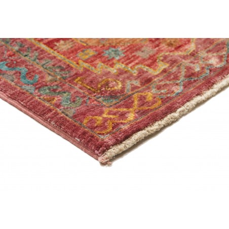 Tappeto Tribal Pakistan marrone bianco 75x278