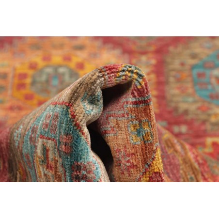 Tappeto Tribal Pakistan marrone bianco 75x278