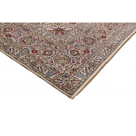 Tappeto Kashan Persia beige bianco 302x418