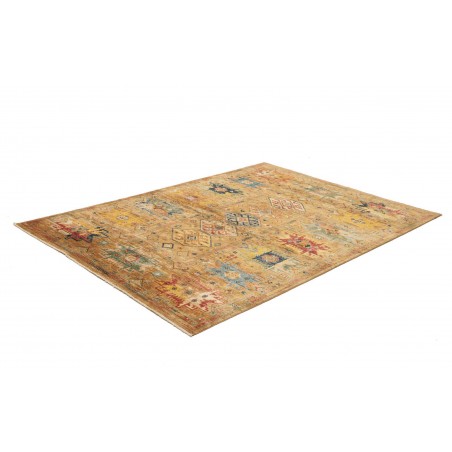 Tappeto Tribal Pakistan arancione marrone 150x210
