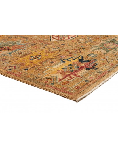 Tappeto Tribal Pakistan arancione marrone 150x210