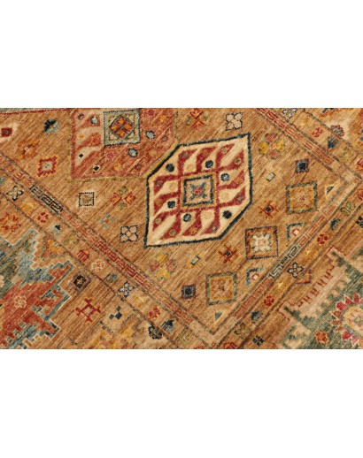 Tappeto Tribal Pakistan arancione marrone 150x210