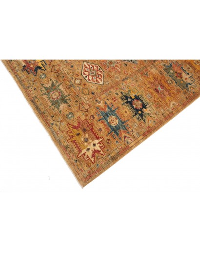 Tappeto Tribal Pakistan arancione marrone 150x210