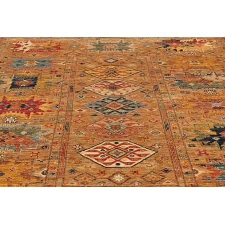 Tappeto Tribal Pakistan arancione marrone 150x210