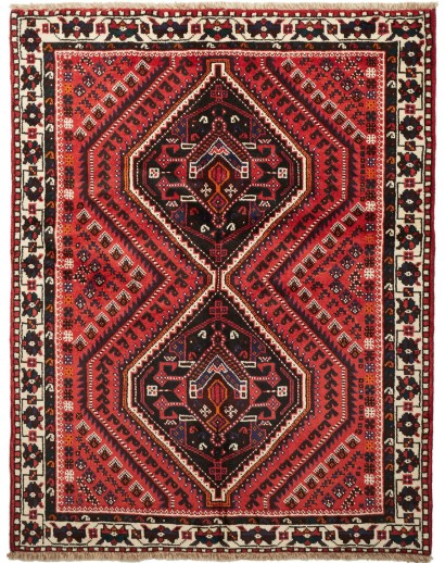 Tappeto Shiraz Persia marrone 161x202