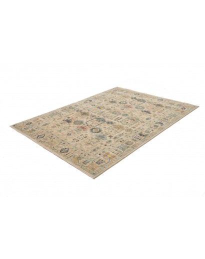 Tappeto Tribal Pakistan marrone grigio 168x234