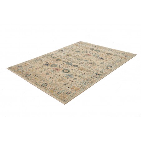 Tappeto Tribal Pakistan marrone grigio 168x234