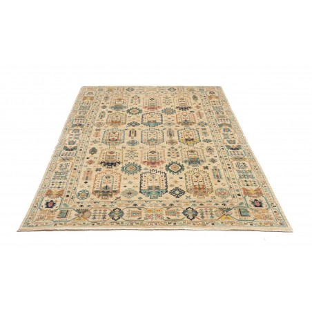 Tappeto Tribal Pakistan marrone grigio 168x234