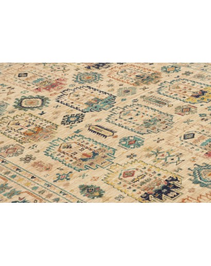 Tappeto Tribal Pakistan marrone grigio 168x234