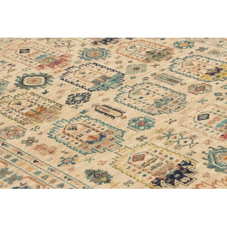 Tappeto Tribal Pakistan marrone grigio 168x234