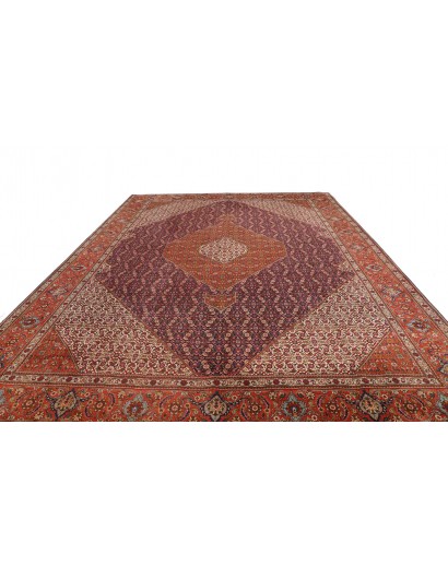 Tappeto Tabriz Persia marrone grigio 305x390