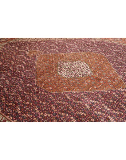 Tappeto Tabriz Persia marrone grigio 305x390