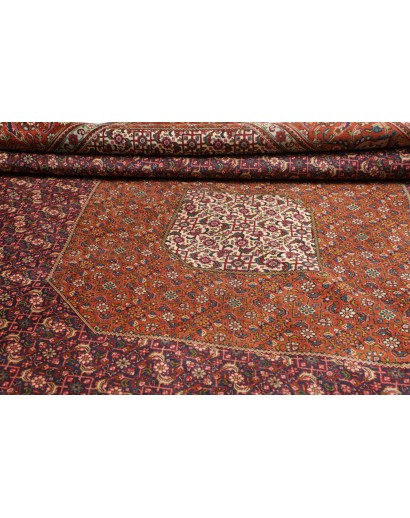 Tappeto Tabriz Persia marrone grigio 305x390