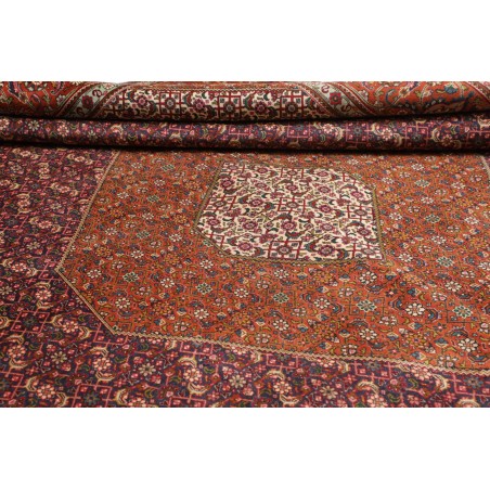 Tappeto Tabriz Persia marrone grigio 305x390