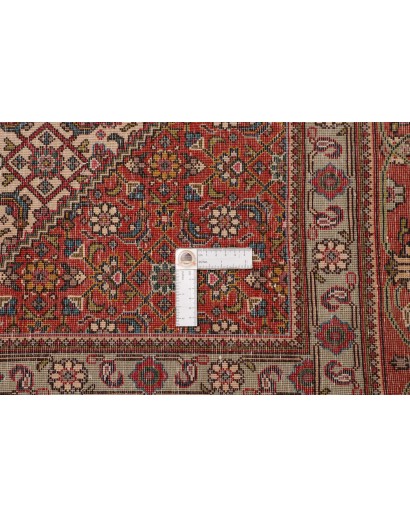 Tappeto Tabriz Persia marrone grigio 305x390