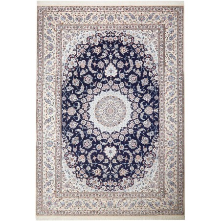 Tappeto Nain 9La Persia bianco grigio 250x355