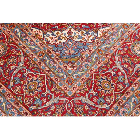Tappeto Kashan Persia marrone grigio 280x402