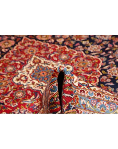 Tappeto Kashan Persia marrone grigio 280x402