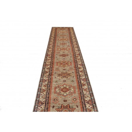 Tappeto Kazak Fine Pakistan marrone 86x413
