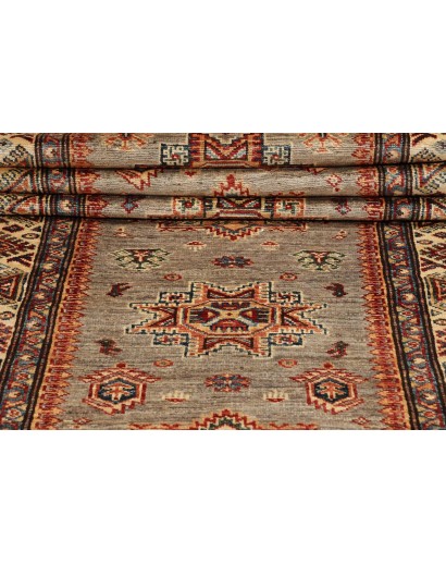 Tappeto Kazak Fine Pakistan marrone 86x413