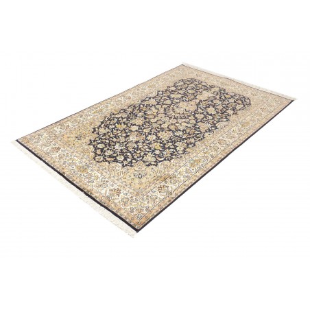 Tappeto Kashmir India marrone grigio 121x190