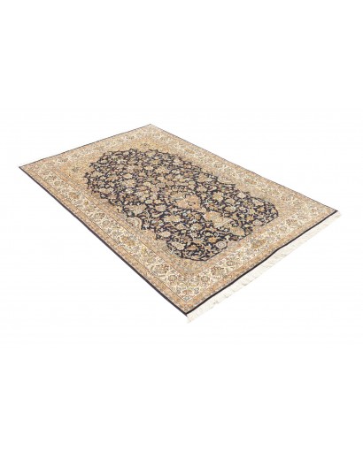 Tappeto Kashmir India marrone grigio 121x190