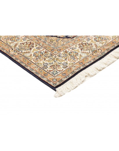 Tappeto Kashmir India marrone grigio 121x190
