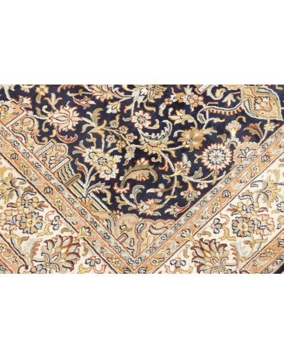 Tappeto Kashmir India marrone grigio 121x190