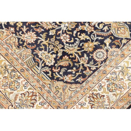 Tappeto Kashmir India marrone grigio 121x190