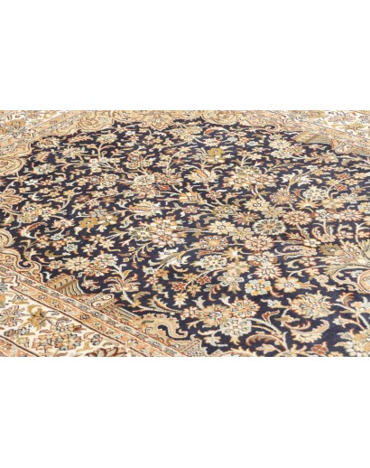 Tappeto Kashmir India marrone grigio 121x190