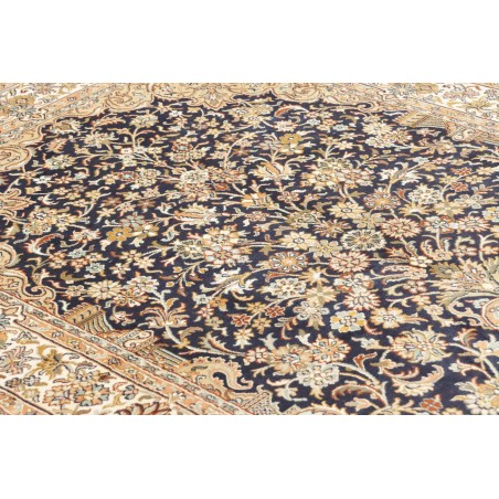 Tappeto Kashmir India marrone grigio 121x190