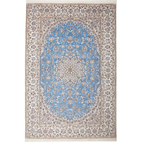 Tappeto Nain 9La Persia bianco grigio 197x297