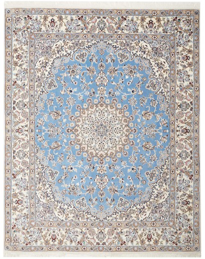 Tappeto Nain 9La Persia bianco grigio 197x245
