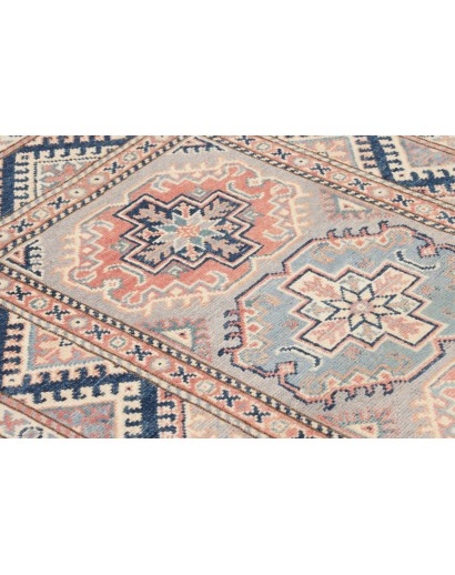 Tappeto Kazak Afghanistan beige grigio 82x124