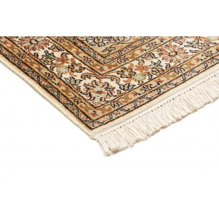 Tappeto Kashmir India marrone verde 78x272