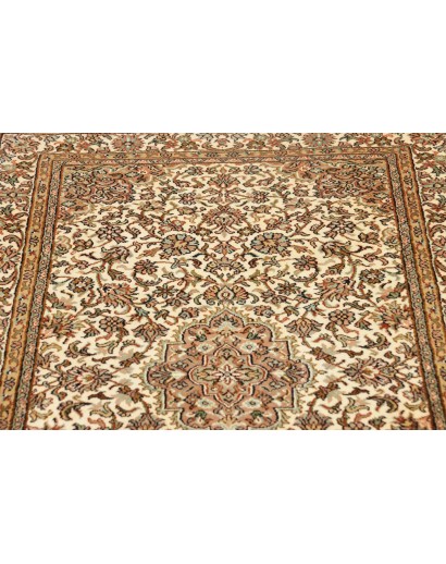 Tappeto Kashmir India marrone verde 78x272