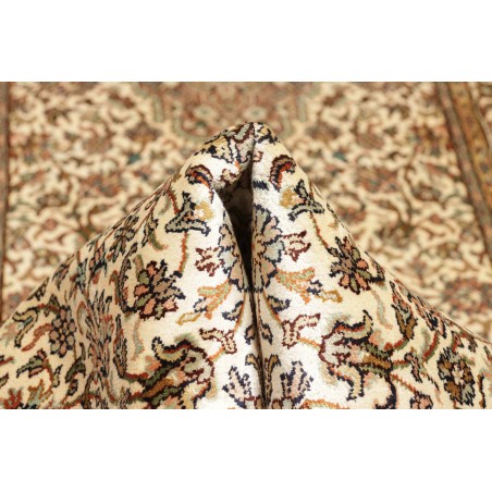 Tappeto Kashmir India marrone verde 78x272