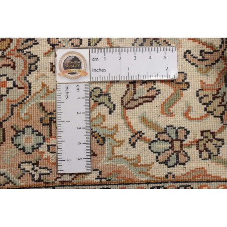 Tappeto Kashmir India marrone verde 78x272