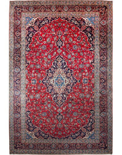 Tappeto Ardakan Persia marrone bianco 256x386