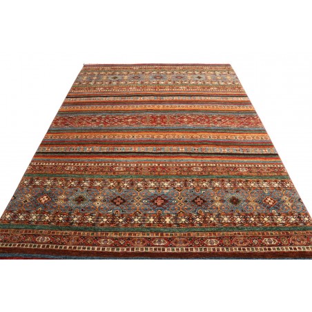 Tappeto Samarkand Pakistan marrone giallo 210x297