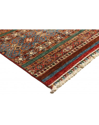 Tappeto Samarkand Pakistan marrone giallo 210x297