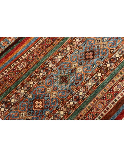 Tappeto Samarkand Pakistan marrone giallo 210x297