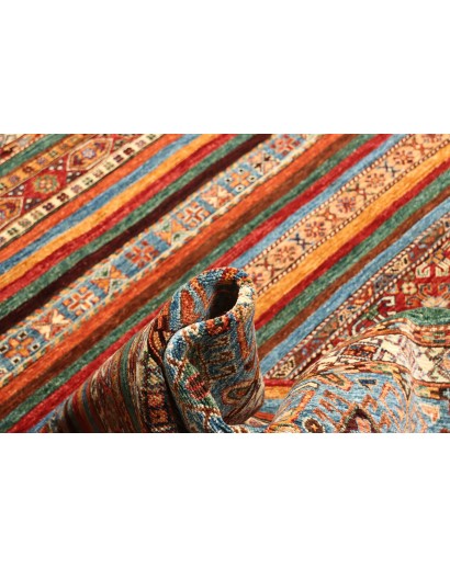 Tappeto Samarkand Pakistan marrone giallo 210x297