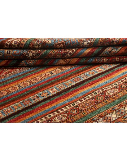 Tappeto Samarkand Pakistan marrone giallo 210x297