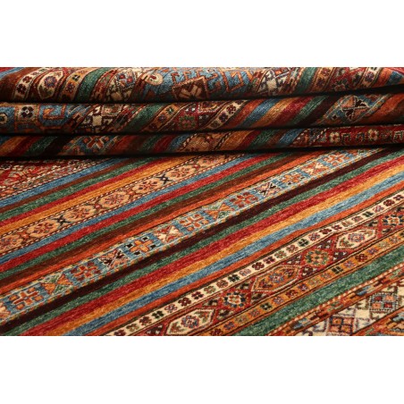 Tappeto Samarkand Pakistan marrone giallo 210x297